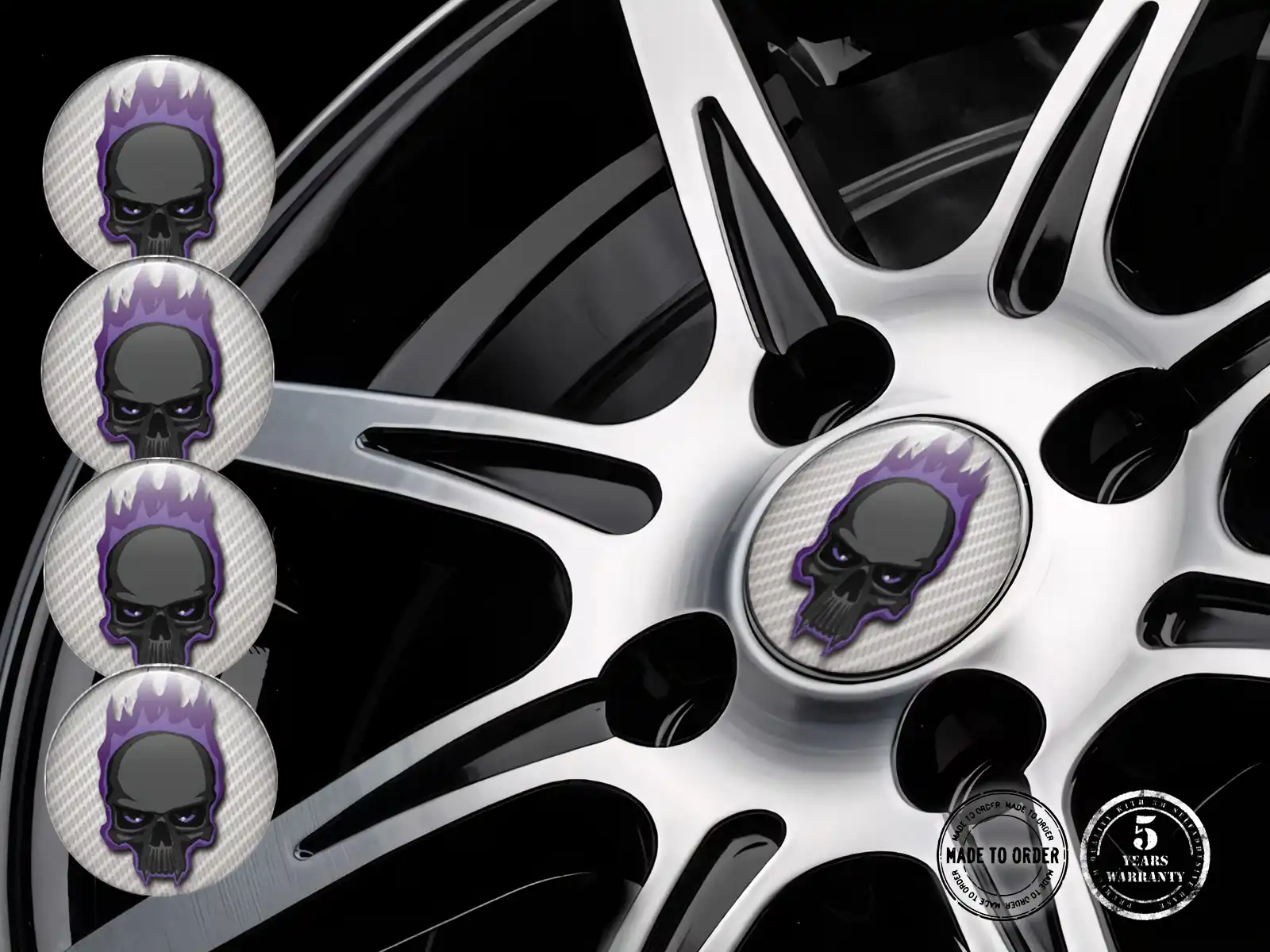 Pegatinas Bombadas Tuning Grilla Racing Radiante